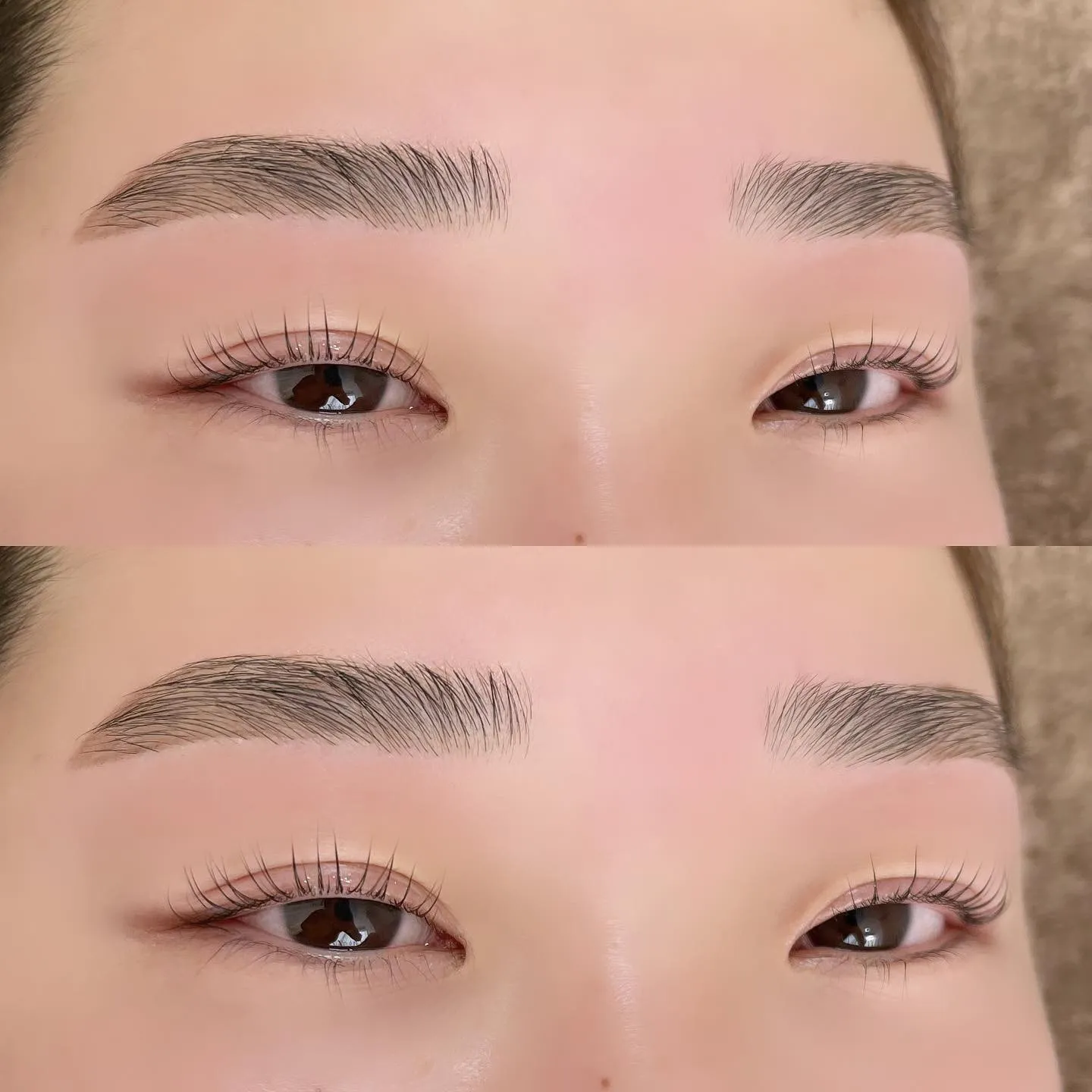 eyebrow wax ＋ lash lift🌷🤍