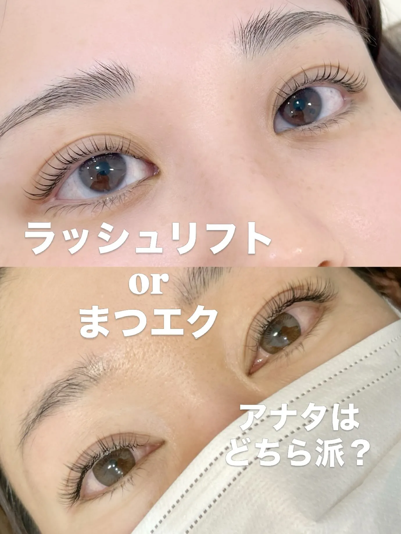 ✨️ ラッシュリフトorまつ毛エクステ ✨️