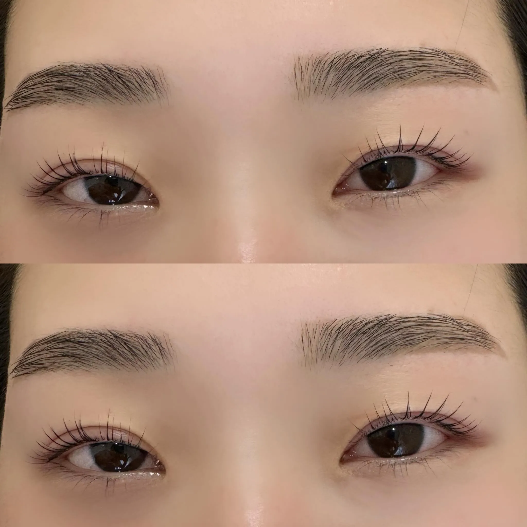 ラッシュリフト＆美眉スタイリング✨
