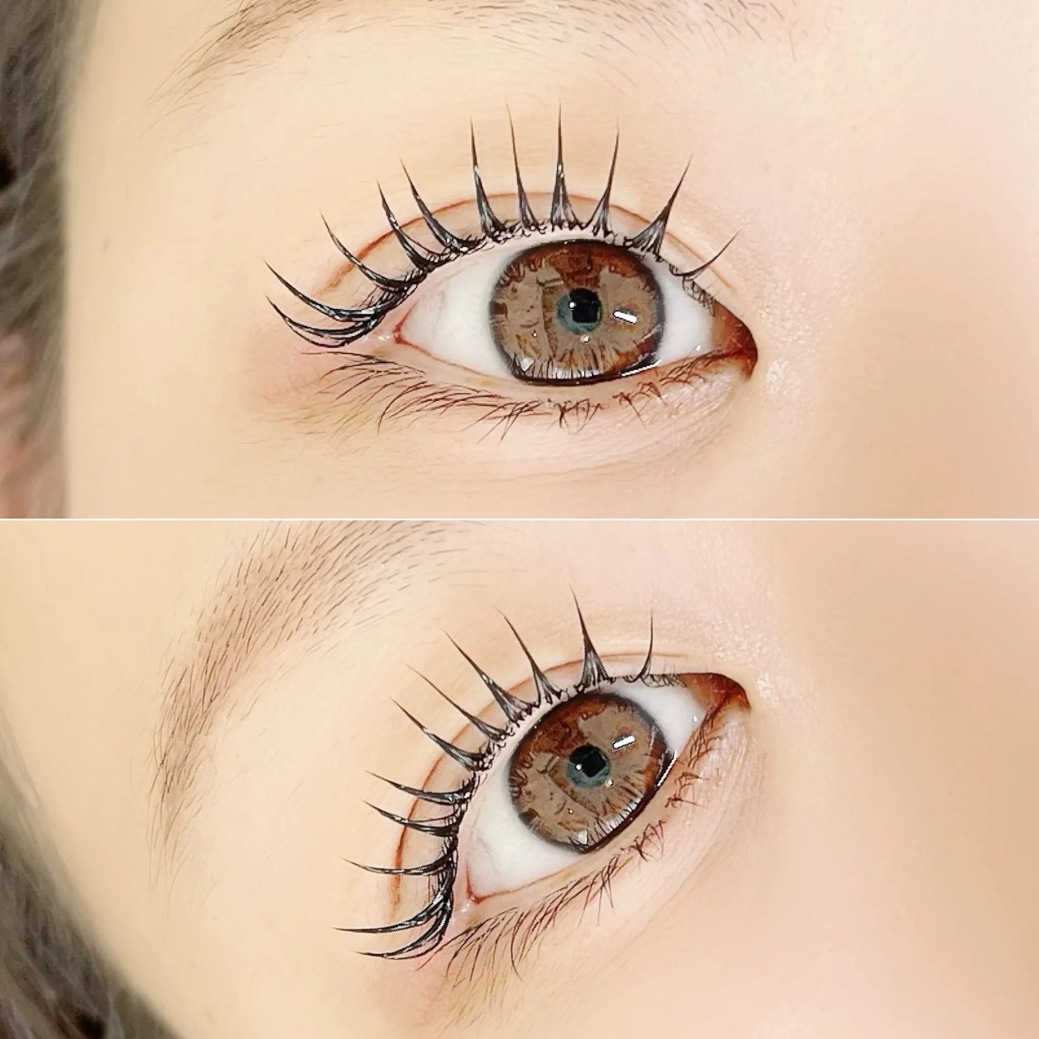 Lash lift 𖤐´-